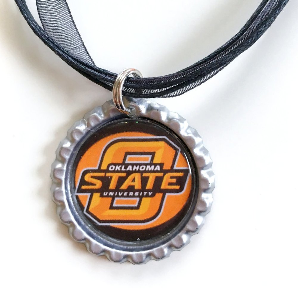 Oklahoma State COWBOYS Handmade Necklace *NEW*